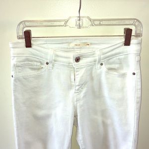Levi’s 712 Slim white jeans